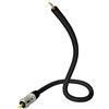 Eagle Cable 3m RCA - RCA cavo audio Nero