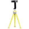 JOBY PodZilla Medium Kit, Treppiede Flessibile e Attacco GripTight 360 Phone, dai Creatori del GorillaPod, Treppiede per Smartphone, Compatibile con iPhone, Action Cam, Dispositivi fino a 1 Kg, Giallo
