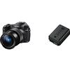Sony RX10 IV Fotocamera Digitale Compatta, Sensore da 1.0'', Ottica 24-600 mm F2.8-4.0 Zeiss, Elevate Prestazioni di AF & NP-FW50 Batteria Ricaricabile per Fotocamere con Obiettivo Intercambiabile