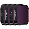 Freewell Standard Day - Serie 4K - Filtri 4Pack Compatibile con Hero12, Hero11, Hero11 Mini, Hero10, Hero9 Nero