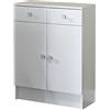 Symbiosis Combi Mobile basso, bianco 60x29,6x81,5 cm