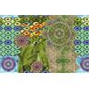 vilber Bohemian Mandala Tappeto, vinile, Multicolore, 100 x 153 x 0.2 cm
