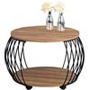 M2 Kollektion Pechino 1 - Tavolino da salotto, in MDF, altezza 47 cm, diametro 60 cm