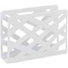 HAKU Portagiornali Bianco, Metallo - Dim. L 35 cm x A 26 cm x P 10 cm, Stile Moderno