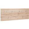 HAKU Appendiabiti da Parete Cromo, Rovere San Remo, MDF, Metallo - Dim. L 80 cm x A 30 cm x P 6 cm, Stile Moderno