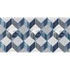 vilber Gran Chef Cubik Tappeto, vinile, blu, 50 x 100 x 0.2 cm