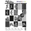 Artemio Blocco di 40 Fogli di Carta per Scrapbooking, Formato A4, Safari