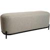 Fashion Commerce Pouf-Panca con Tessuto, Verde
