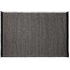 Premier Housewares Bosie Tappeto in Tessuto, Taglia S, Colore: Nero