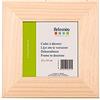 Artemio Cornice portafoto 13 cm x 13 cm, Legno, Beige, 21 x 1 x 21 cm