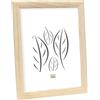 Deknudt Frames Promo Ideal Cornici In Legno, Molte Dimensioni e Colori, Cornice Foto - 20x30, Naturale