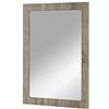 HAKU Specchio Rovere Tartufo, MDF - Dim. L 40 cm x A 60 cm x P 2 cm, Stile Moderno