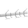 Kartell Hanger Appendiabiti, Parete 60 cm, Cristallo