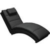 Fashion Commerce Chaise Longue Yvonne Nero