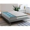 Talamo Italia - Materasso matrimoniale Teodora, Materasso in Memory Foam e Gel a 9 zone differenziate, 100% Made in Italy, Anti acaro e Anallergico, Cm 140x190h27