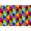 vilber New Look rombo tappeto, vinile, Multicolore, 153 x 230 x 0.2 cm