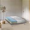 Talamo Italia - Materasso singolo Wilma, Materasso sfoderabile in Memory Foam e Waterfoam, 100% Made in Italy, Anti acaro e Anallergico, Cm 80x190h22
