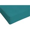 Italian Bed Linen Lenzuolo Sotto con Angoli Letto Matrimoniale, Cotone, Made in Italy, Lenzuola 170x200 con Angolo elasticizzato 25cm, Verde Bottiglia