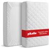 Pikolin Home - Proteggi-materasso imbottito con fibra cava siliconata Ecolofil traspirante che dona un comfort estremo
