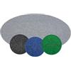 andiamo Prato Sintetico Field con Drenaggio - Erba Sintetica per Balcone e Esterni - Tappeto da Esterno Resistente alle Intemperie, rotondo, Ø 130 cm, grigio