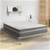 Talamo Italia - Materasso matrimoniale Carmela, Materasso in Memory Foam e Micromolle insacchettate, 100% Made in Italy, Anti acaro e Anallergico, Cm 160x200h32
