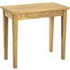 HAKU Möbel Tavolino, legno massello, rovere oliato, L 56 x P 30 x A 52 cm