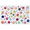 vilber Kids Dots Tappeto, vinile, Multicolore, 100 x 153 x 0.2 cm