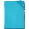 Kinzler C-10031/68 Raso di Cotone Lenzuolo Blu Aqua United 100 x 200 cm