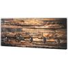 HAKU Möbel Appendiabiti da parete bronzo, motivo, MDF, metallo - Dim. L 60 cm x A 25 cm x P 8 cm, Stile Moderno