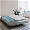 Talamo Italia - Materasso matrimoniale Teodora, Materasso in Memory Foam e Gel a 9 zone differenziate, 100% Made in Italy, Anti acaro e Anallergico, Cm 160x190h27