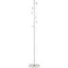HAKU Möbel Appendiabiti bianco, Marmo, legno massiccio, metallo - Dim. A 180 cm x Ø 35 cm, Stile Moderno