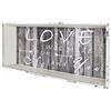 HAKU Mensola a Muro Motivo, Vintage, MDF - Dim. L 76 cm x A 30 cm x P 12 cm, Stile Industriale