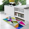vilber Gran Chef Kandinsky Tappeto, vinile, Multicolore, 50 x 120 x 0.2 cm