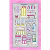 vilber Kids Little Market tappeto, vinile, Multicolore, 75 x 120 x 0.2 cm