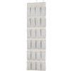 Amazon Basics Scarpiera a sospensione da porta a 24 scomparti, 48 x 170.7 cm, Grigio