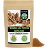 Alpi Nature Cannella in Polvere di Ceylon 500g, Canella Ceylon, Bastoncini Macinati per Cucina e Pasticceria