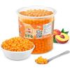 The Inspire Food Company POPPING BOBA - Sferette alla frutta per Bubble Tea - Pesca - 3.2 kg - nessun colorante artificiale, basso contenuto di zucchero, succo di frutta vero, 100% vegan e senza glutine