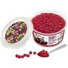 The Inspire Food Company POPPING BOBA - Sferette alla frutta per Bubble Tea - Ciliegia - 450 g - nessun colorante artificiale, basso contenuto di zucchero, succo di frutta vero, 100% vegan e senza glutine