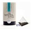LATETERAZUL LA TETERA AZUL Tè nero premium con cacao, cocco e noce di macadamia. Tè e Cioccolato. Vaso di 20 piramidi.