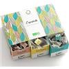ORIGEENS Cofanetto TE BIO L'ESSENTIELLE | Assortimento di Te Verde, Nero, Bianco, Rooibos | Confezione Regalo 48 bustine di tè piramidali