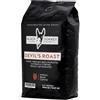 Black Donkey - Caffè in Grani (1Kg) | Alto Contenuto di Caffeina | Extra Forte | Miscela di Robusta | Tostato in Italia | Corposo e intenso | Note di cioccolato alle nocciole
