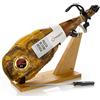 Jamonprive Prosciutto Spagnolo Pata Negra ibérico (Spalla) 4-4.5 Kg + Porta Prosciutto + Coltello - Jamon Iberico (Paleta Cebo)