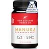 NEW ZEALAND HONEY CO Miele di Manuka UMF 15+ MGO 514+ Formato Famiglia da 500g - Autentico Neozelandese, Tracciabile, Benessere Quotidiano