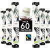 ORIGEENS Capsule compatibili con Nespresso | Caffè BIO FAITRADE Arabica in Capsula Biodegradabile | SOFIA Caffè Decaffeinato Senza Solventi, 60 cialde | Torrefazione artigianale