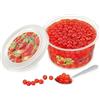 The Inspire Food Company POPPING BOBA - Sferette alla frutta per Bubble Tea - Fragola - 450 g - nessun colorante artificiale, basso contenuto di zucchero, succo di frutta vero, 100% vegan e senza glutine