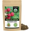 Alpi Nature Tisana Foglie di Lampone 125g, Tè Sfuso, Foglie di Lampone Essiccate e Tagliate