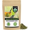 Alpi Nature Foglie di Gelso Bianco Tisana 125g, Foglie di Gelso Essiccate e Tagliate, Tè Sfuso