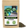 Alpi Nature Menta Piperita Tisana 250g, Foglie di Menta Piperita Essiccate e Tagliate, Tè Sfuso