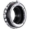 K&F CONCEPT K & F Concept®, adattatore per Nikon a micro quattro terzi, adattatore da montare, per obiettivo Nikon G a Micro 4/3, compatibile con Nikon obiettivo G AF-S F