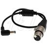 HangTon Connect Cavo di alimentazione per monitor DSLR XLR a 4 pin femmina DC 5,5 x 2,5 mm, per fotocamera Blackmagic Design Studio